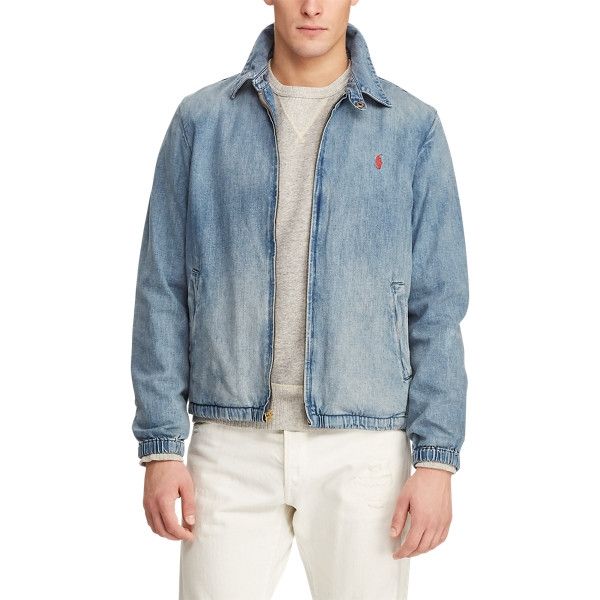 Ralph Lauren Polo Ralph Lauren Bear Drizzler Denim Jacket | Grailed