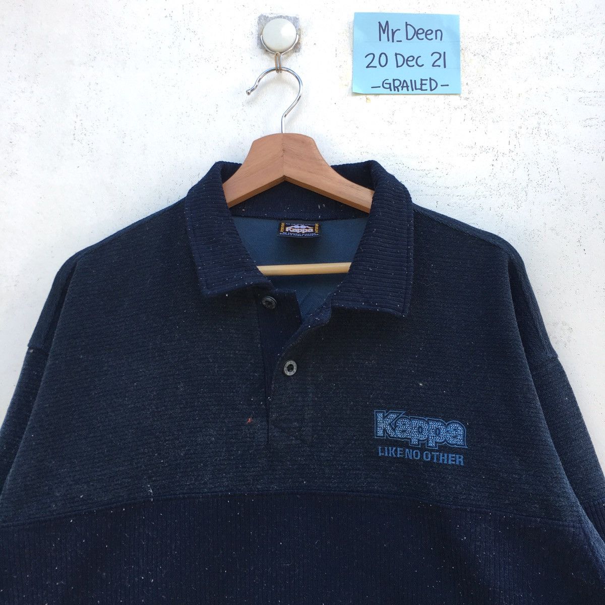 Kappa Vintage 90s Kappa Fleece Sweater Size US L / EU 52-54 / 3 - 1 Thumbnail