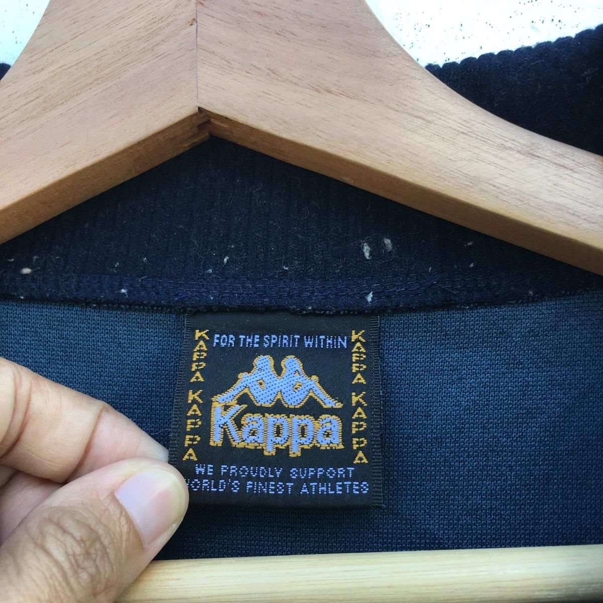 Kappa Vintage 90s Kappa Fleece Sweater Size US L / EU 52-54 / 3 - 8 Thumbnail