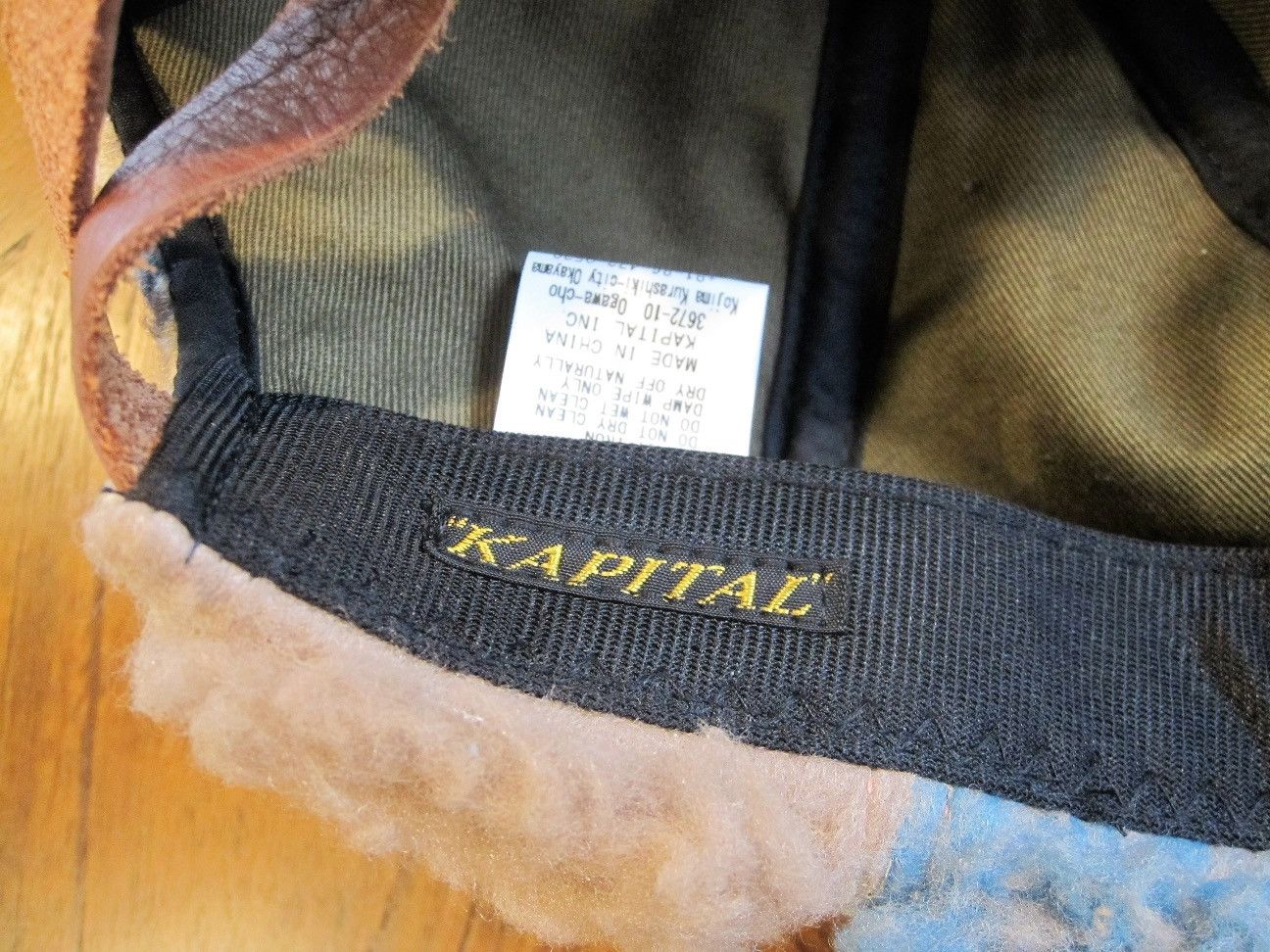 Kapital Kapital multicolor bore fleece hat Size ONE SIZE - 3 Thumbnail
