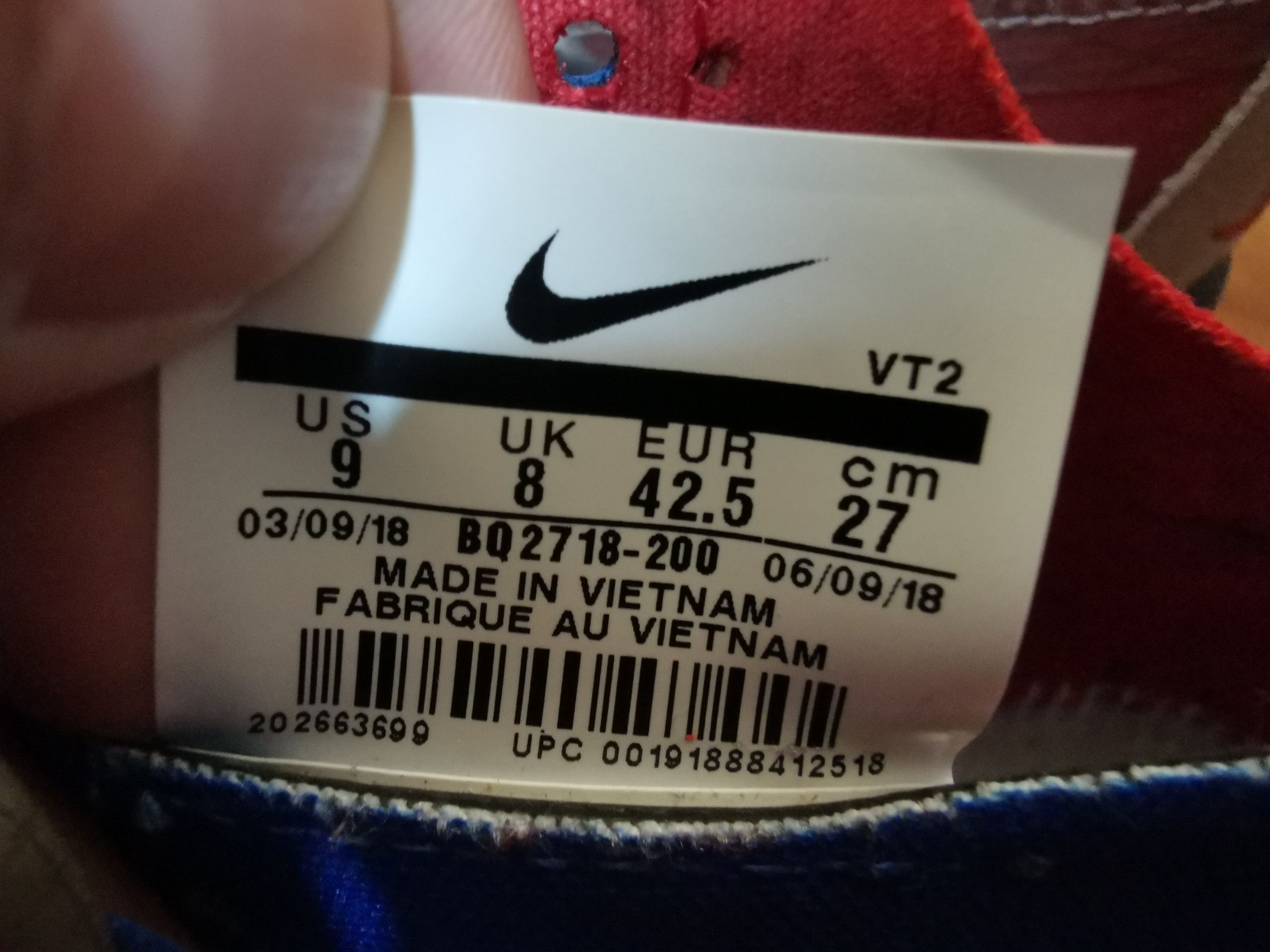 Nike × Undercover Nike React 87 Undercover - Chalk Size US 9 / EU 42 - 3 Thumbnail