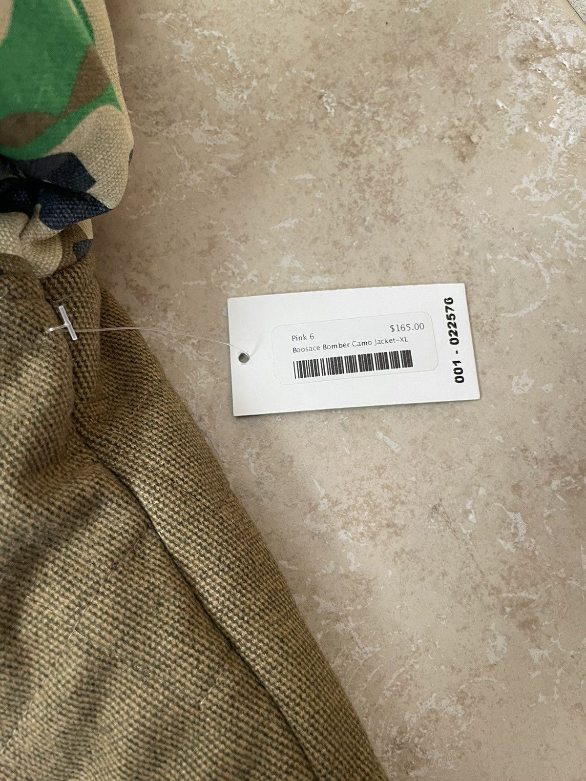 Pink Dolphin Pink Dolphin Boosace Bomber Varisty Jacket Tan / Green Size US XL / EU 56 / 4 - 4 Thumbnail