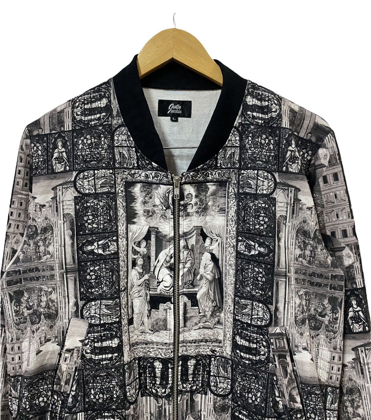 Other Rare Overprint Zipper Jacket Size US L / EU 52-54 / 3 - 3 Thumbnail