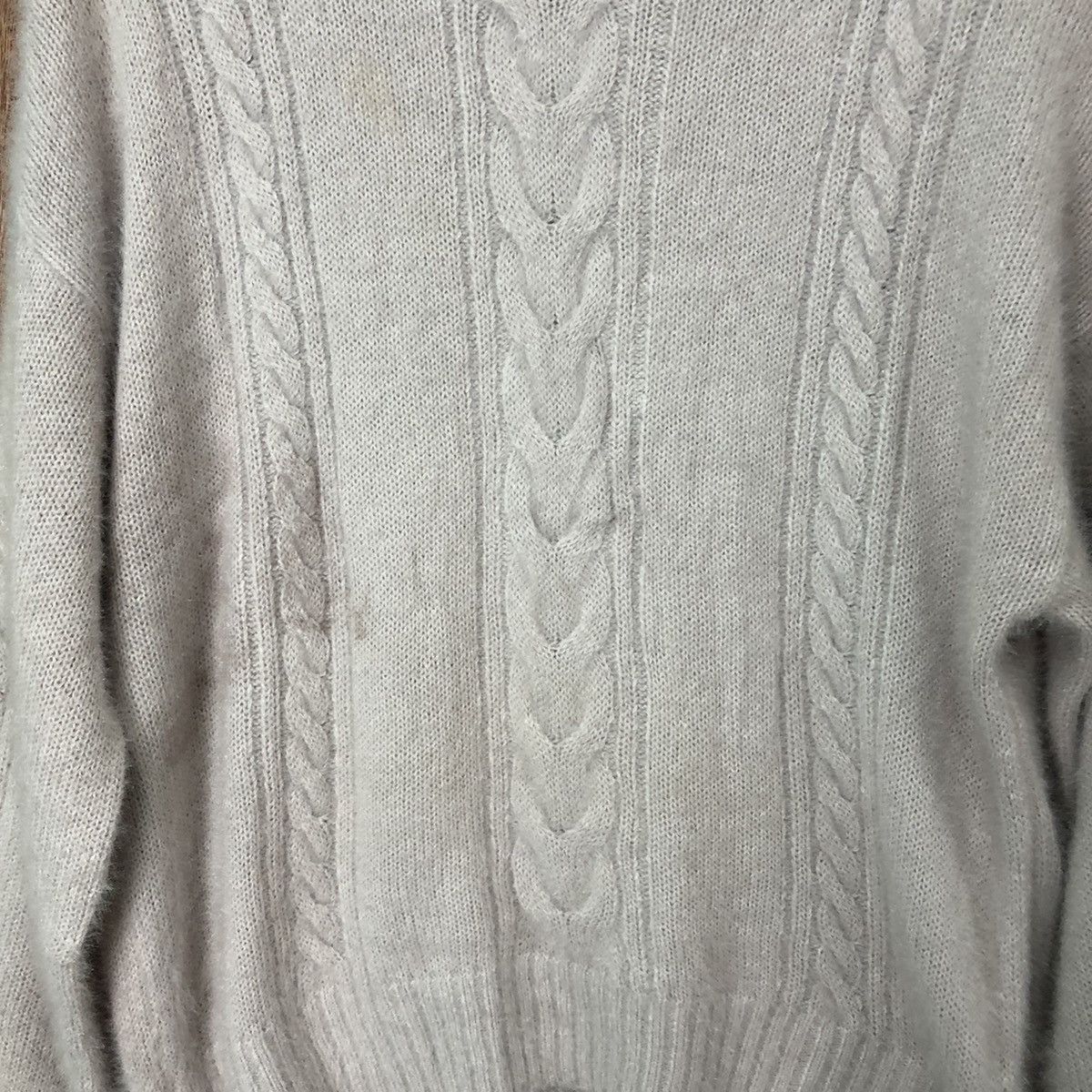Aran Isles Knitwear Olive Des Olive Shag Shaggy fur mohair knitwear #6407 Size US M / EU 48-50 / 2 - 4 Thumbnail