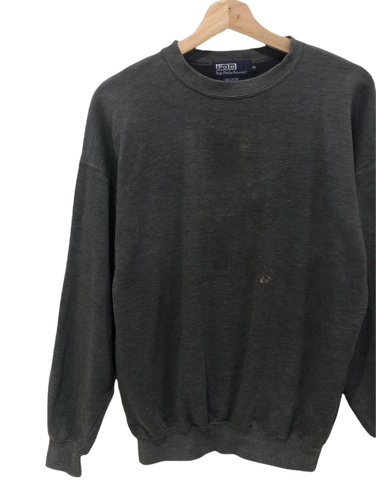 Polo Ralph Lauren VINTAGE POLO BEAR FADED BIG LOGO SWEATSHIRT KANYE STYLE Size US M / EU 48-50 / 2 - 4 Thumbnail