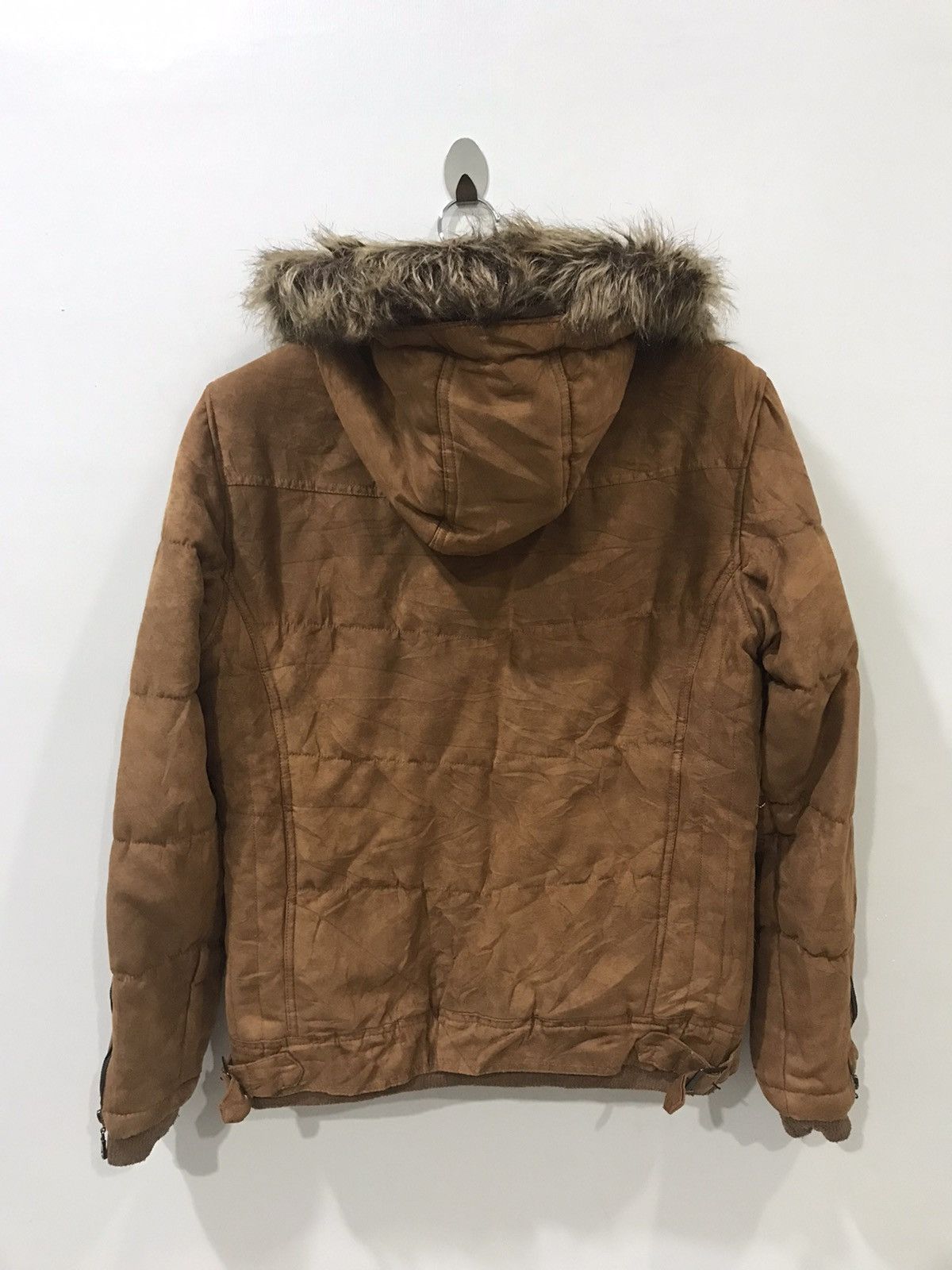 Japanese Brand in the attic Multipockets Fur Hoodie Punk Jacket Size US S / EU 44-46 / 1 - 11 Thumbnail