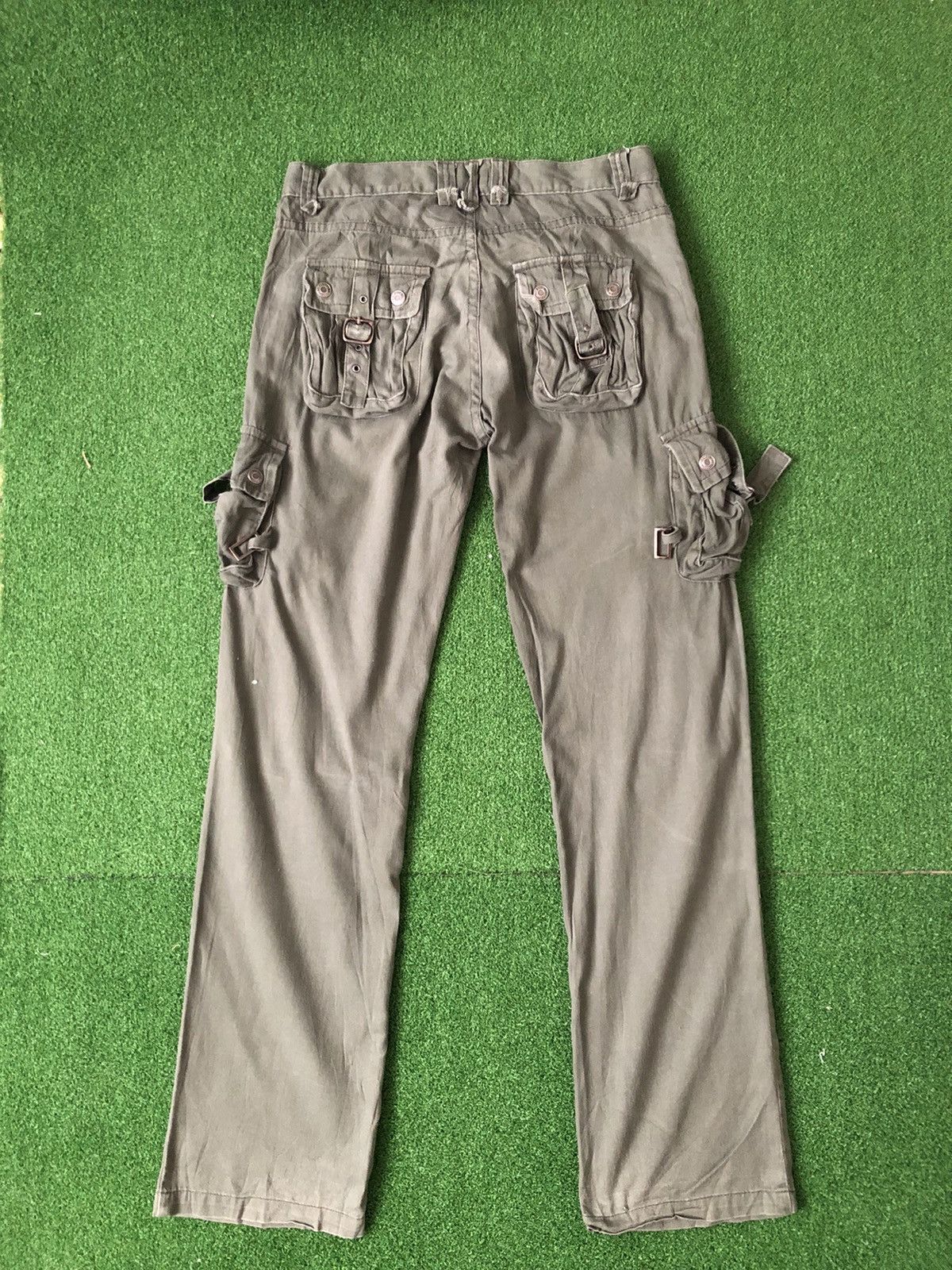 Japanese Brand Vintage Bike star Bondage Cargo Pants Size US 31 - 2 Thumbnail