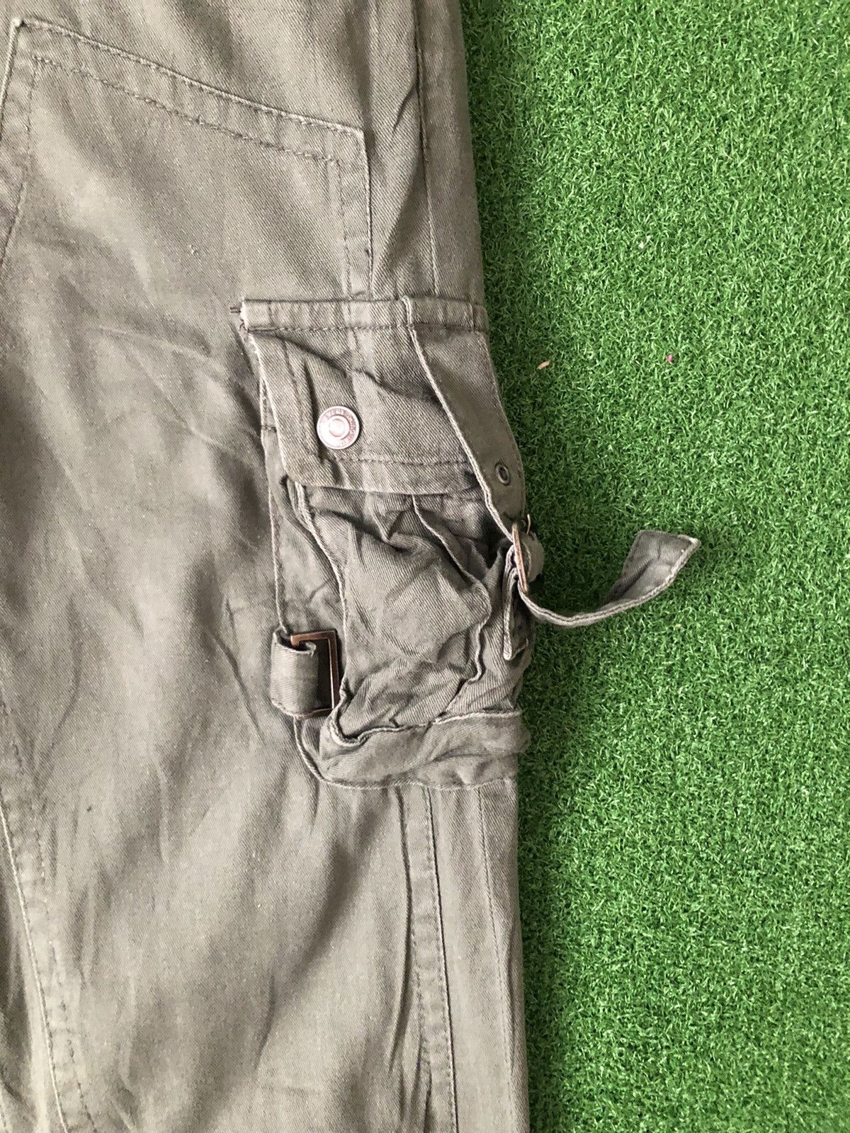 Japanese Brand Vintage Bike star Bondage Cargo Pants Size US 31 - 5 Thumbnail