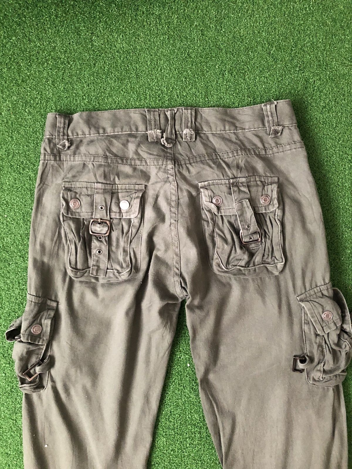Japanese Brand Vintage Bike star Bondage Cargo Pants Size US 31 - 4 Thumbnail
