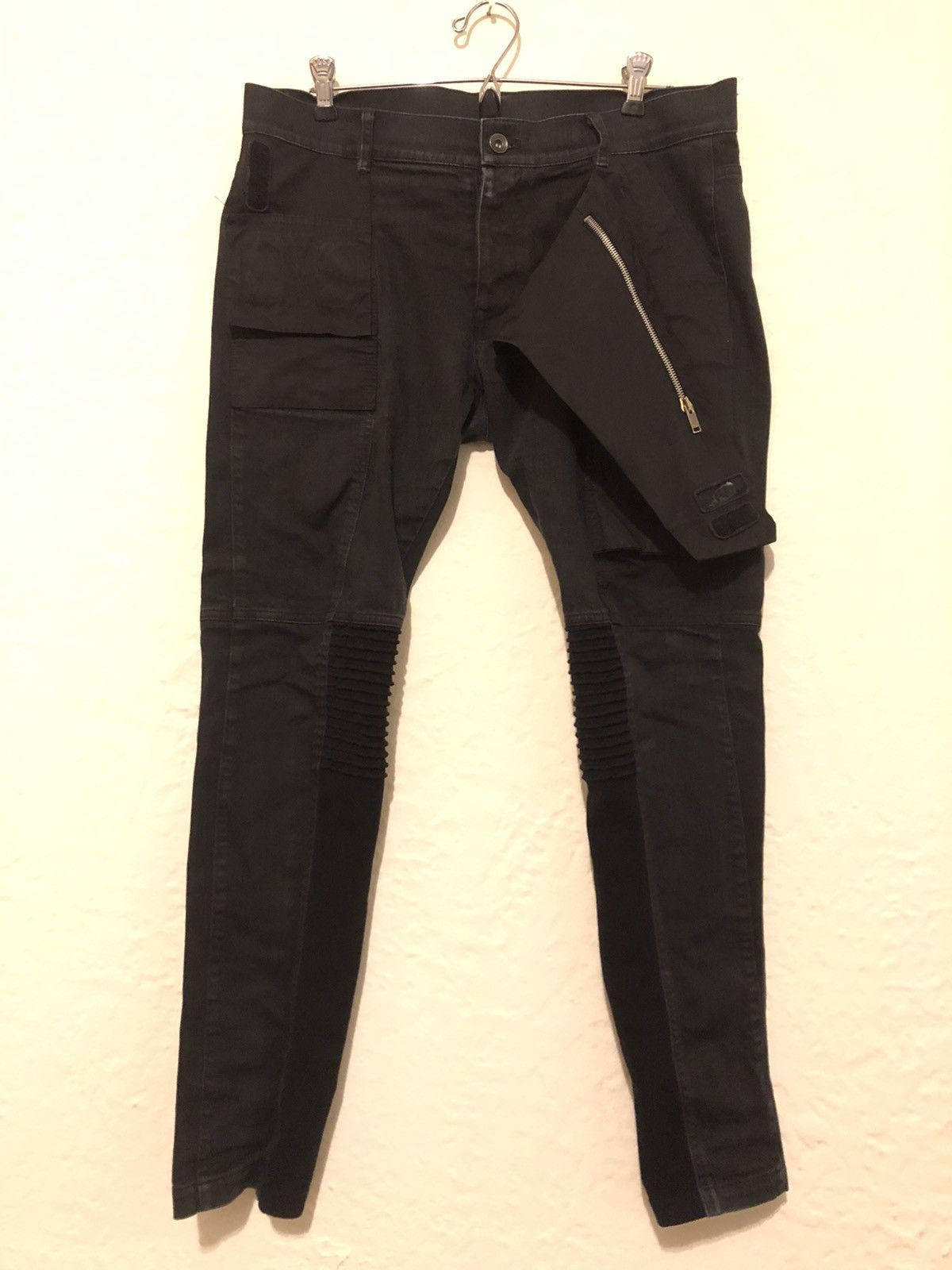Rick Owens Mainline Memphis Black Denim Jeans *RARE NO WAX Size US 32 / EU 48 - 1 Thumbnail