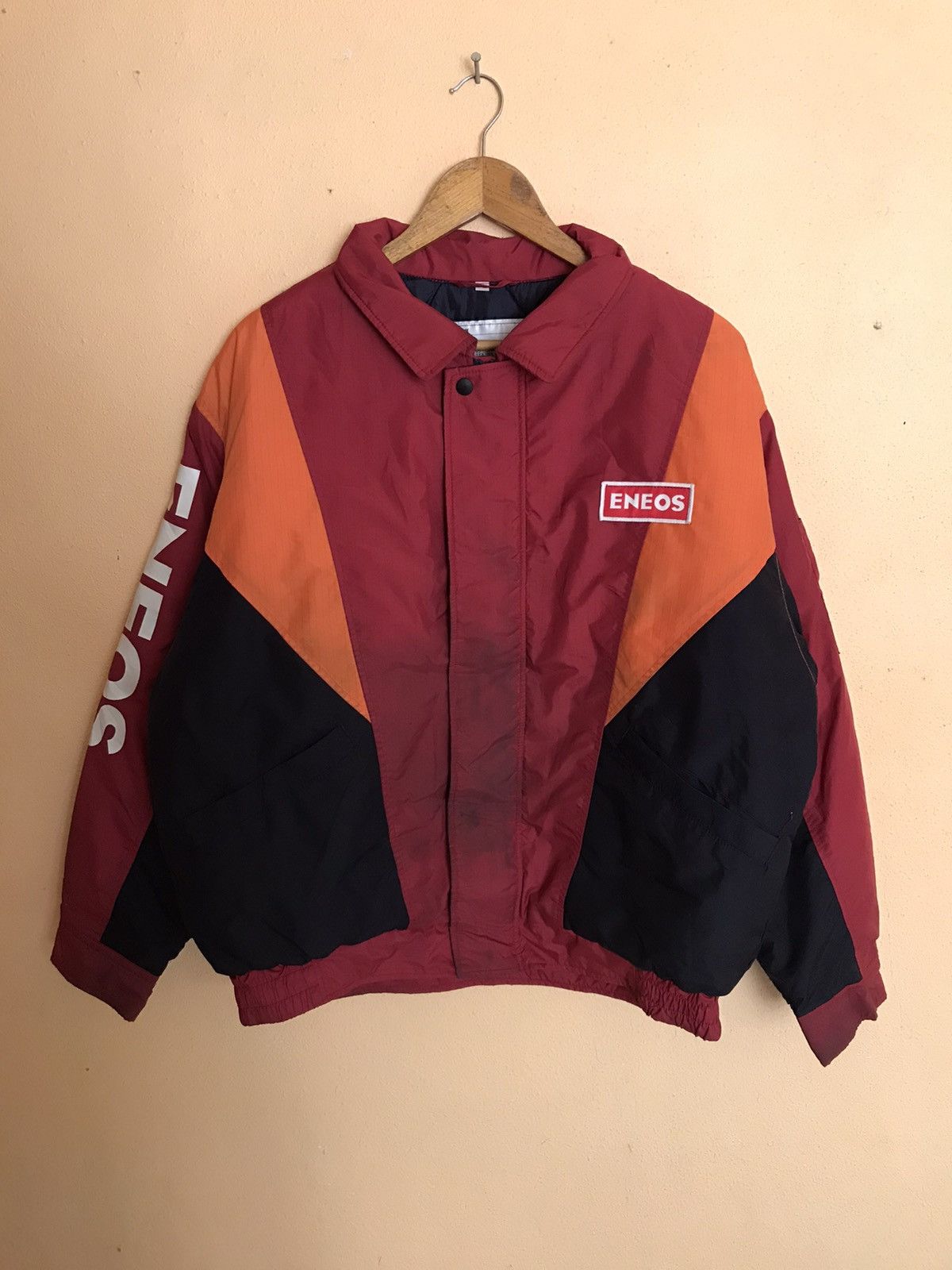 Pre-owned Fox Racing Eneos Racing Colorblock Jacket In Multi