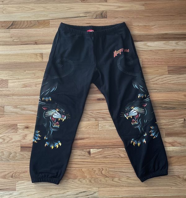 Supreme Supreme Jewel Panther Sweatpants | Grailed