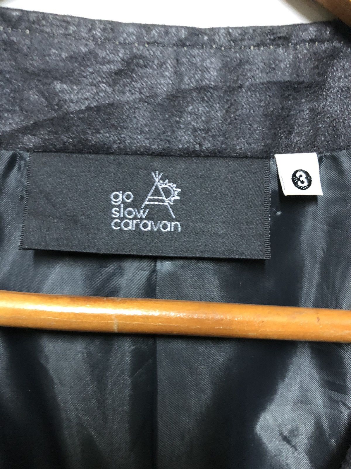 go slow caravan ✈️🔥GO SLOW CARAVAN LEATHER VEST🔥✈️ Size US S / EU 44-46 / 1 - 6 Thumbnail