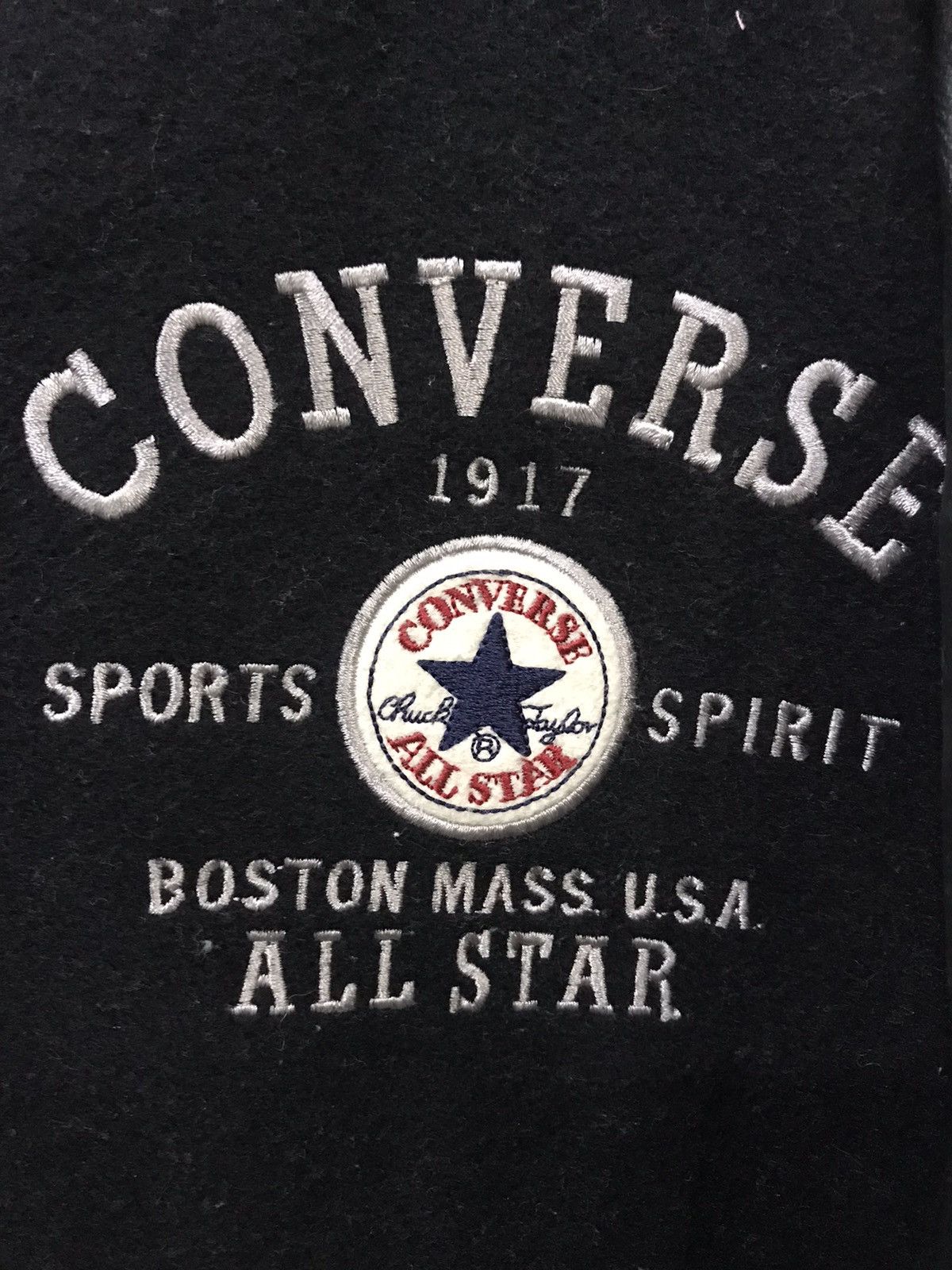 Converse CONVERSE Rare Dope Sick Leather Sleeve Varsity Jacket Size US L / EU 52-54 / 3 - 8 Thumbnail