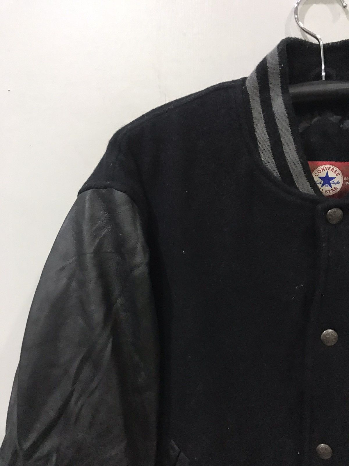 Converse CONVERSE Rare Dope Sick Leather Sleeve Varsity Jacket Size US L / EU 52-54 / 3 - 5 Thumbnail