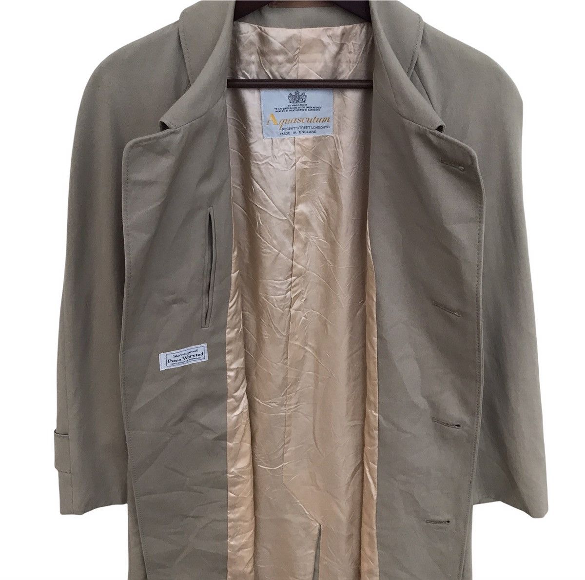 Aquascutum × Japanese Brand Trench Coat Size US M / EU 48-50 / 2 - 4 Thumbnail