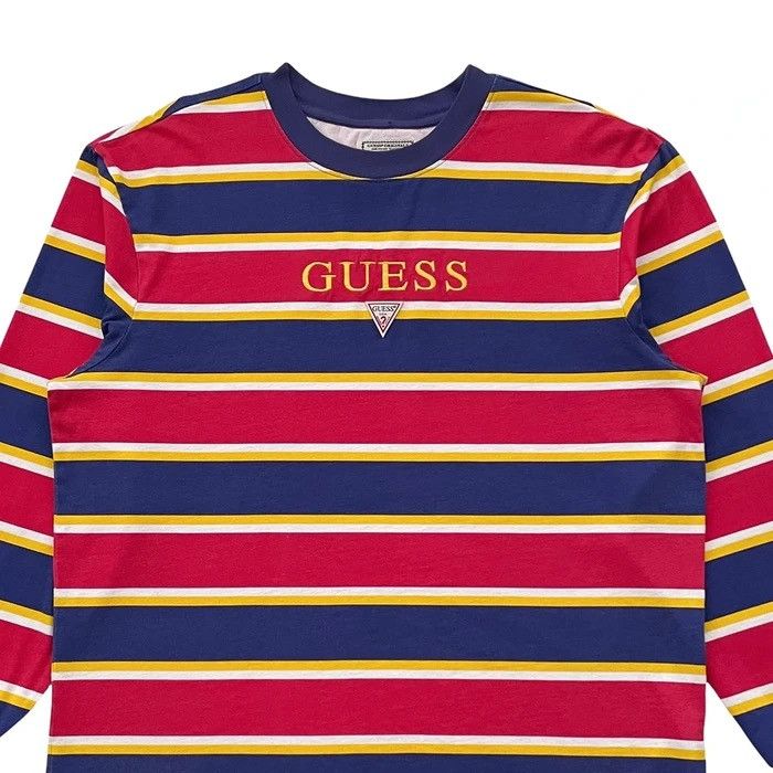 Guess Guess Kenmore striped long sleeve shirt Grailed