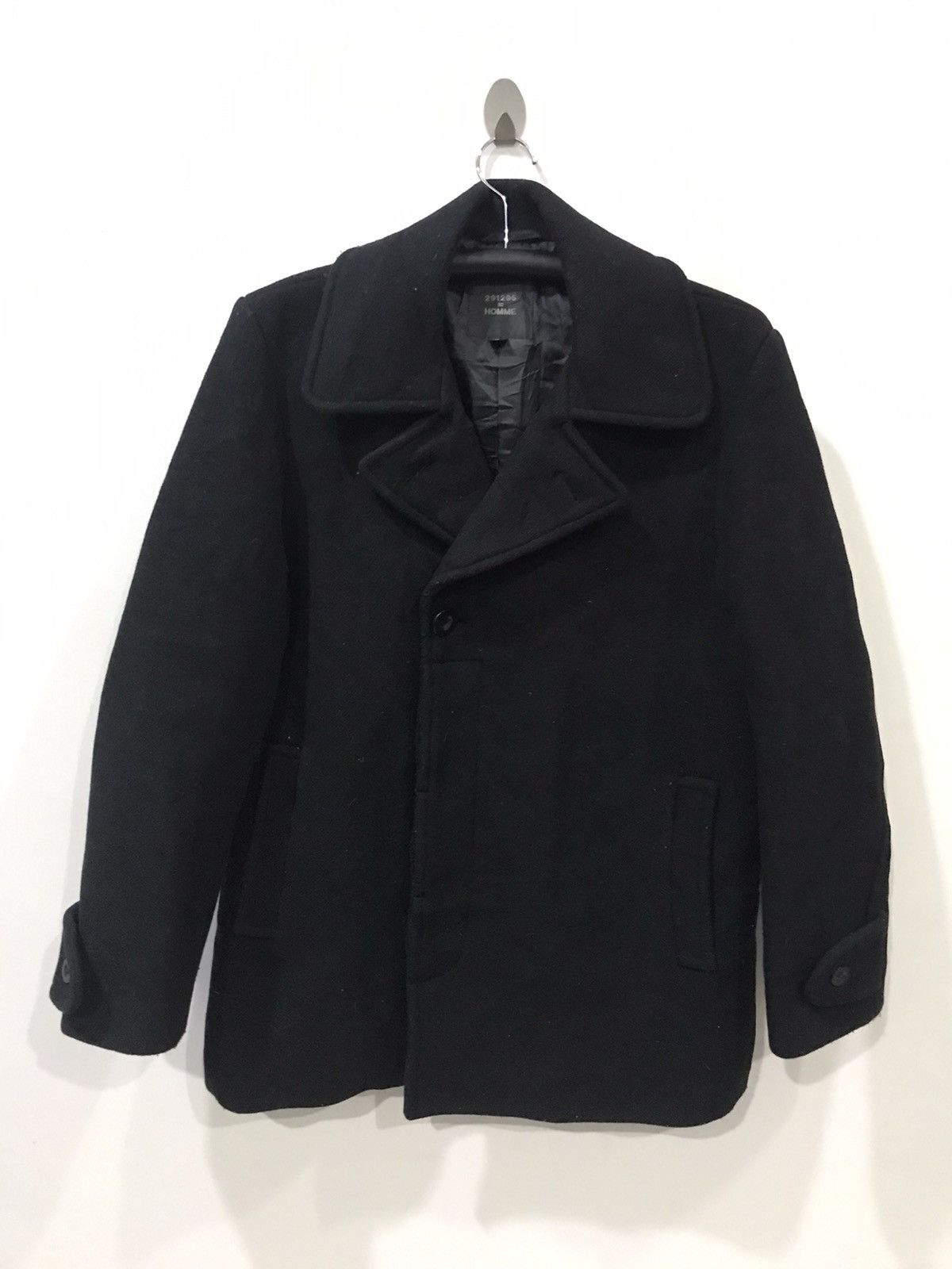 Japanese Brand 291295 Japanese Street Hypebeast Brand Slim Fit Peacoat Size US M / EU 48-50 / 2 - 1 Thumbnail