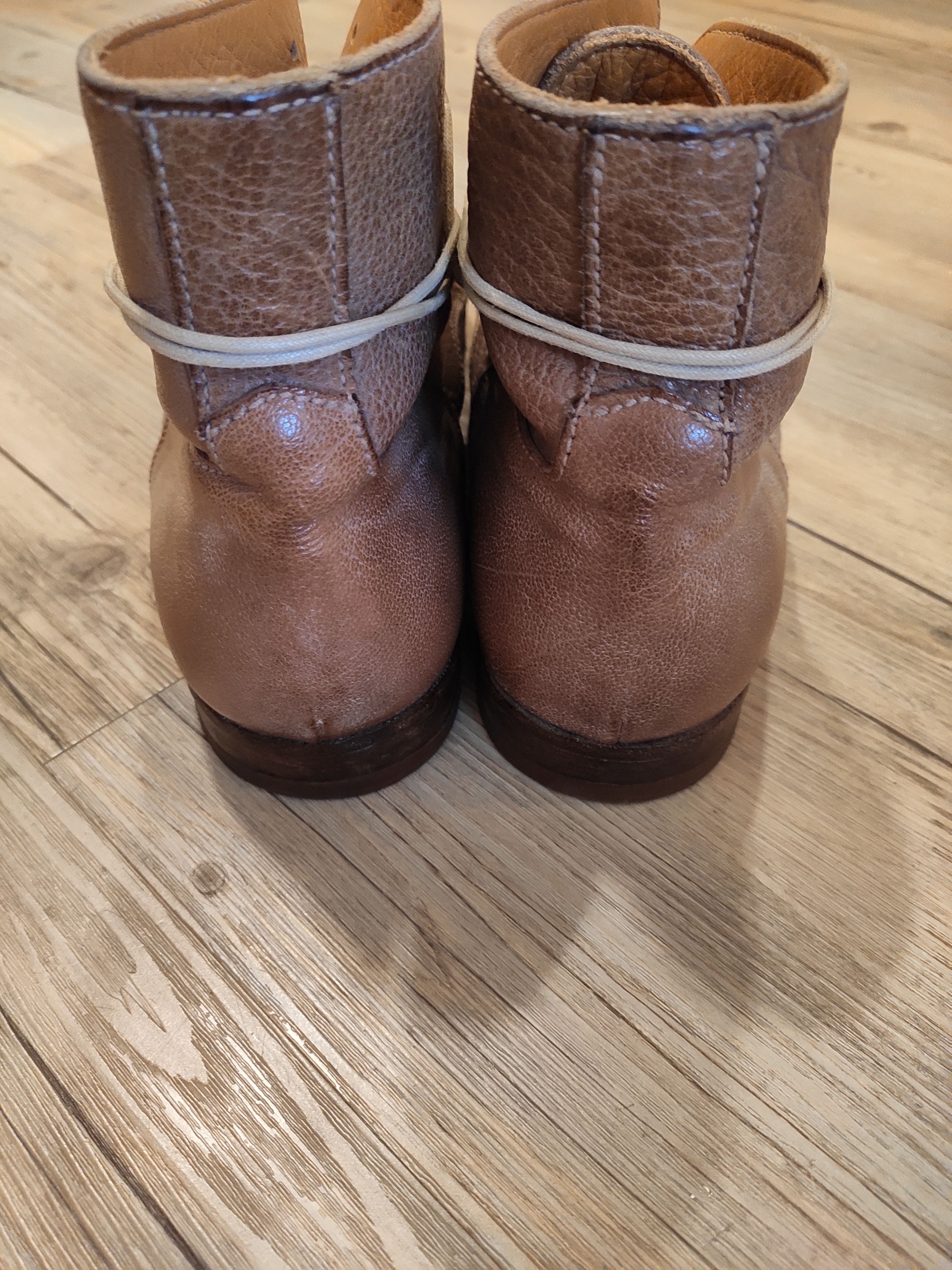 MoMA NEW! Brown boots.Like Officine Creative or GUIDI Size US 9 / EU 42 - 5 Thumbnail