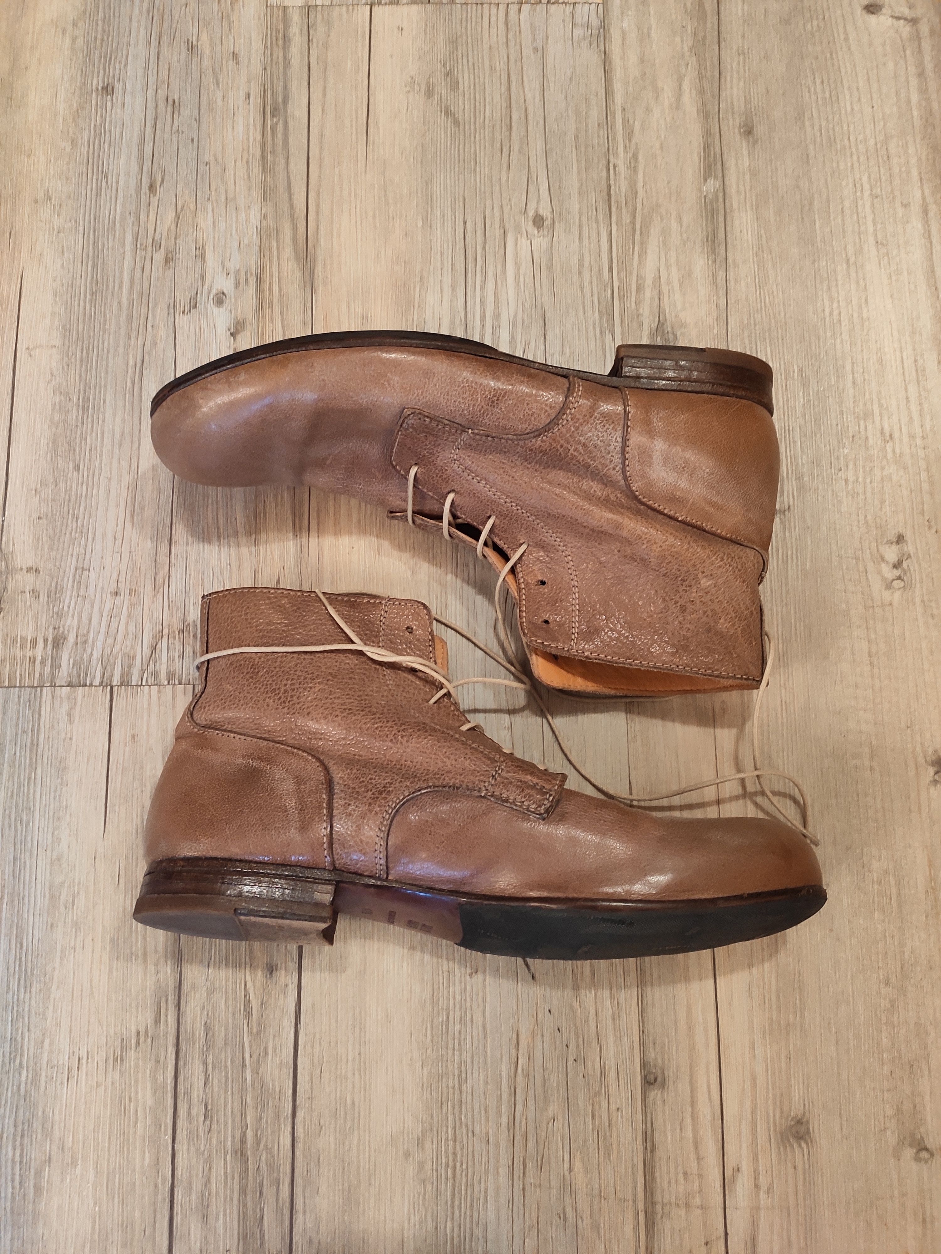 MoMA NEW! Brown boots.Like Officine Creative or GUIDI Size US 9 / EU 42 - 3 Thumbnail