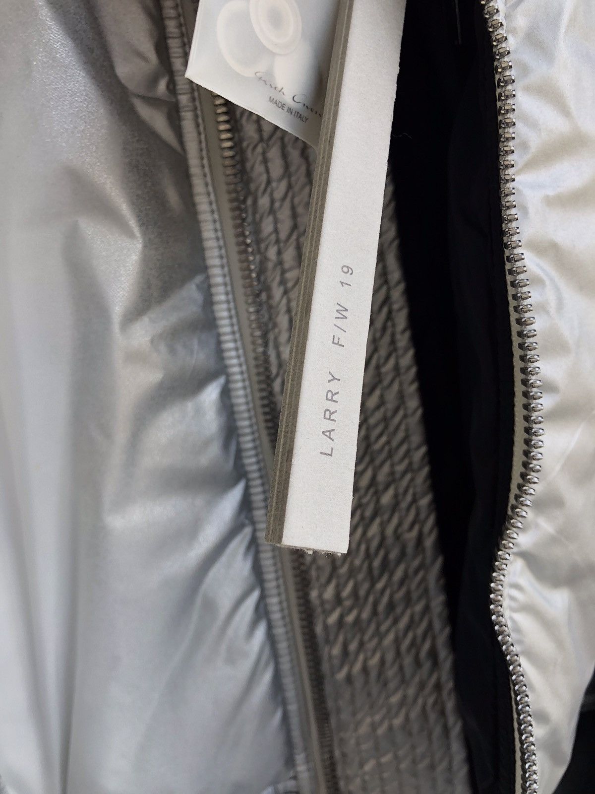 Rick Owens NEW 💥 GRADIENT DEGRADE EFFECT FLIGHT JACKET LARRY CARTI Size US L / EU 52-54 / 3 - 10 Thumbnail