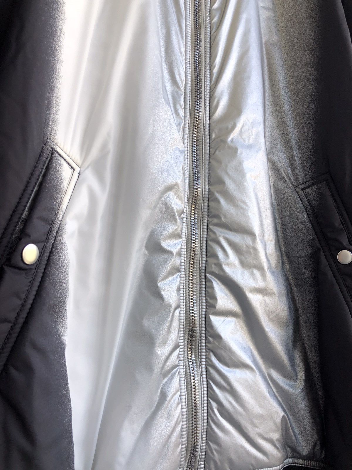 Rick Owens NEW 💥 GRADIENT DEGRADE EFFECT FLIGHT JACKET LARRY CARTI Size US L / EU 52-54 / 3 - 6 Thumbnail