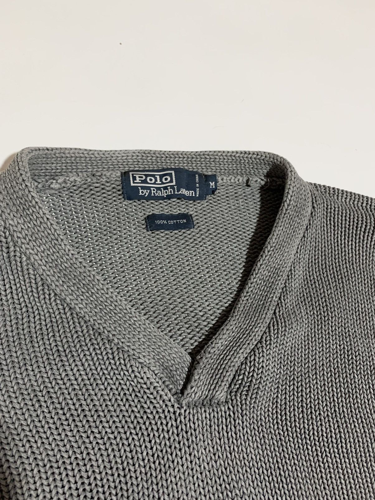 Polo Ralph Lauren ❗️Rare Vintage Polo Ralph Lauren Sweater Distressedknitwear Size US M / EU 48-50 / 2 - 5 Thumbnail