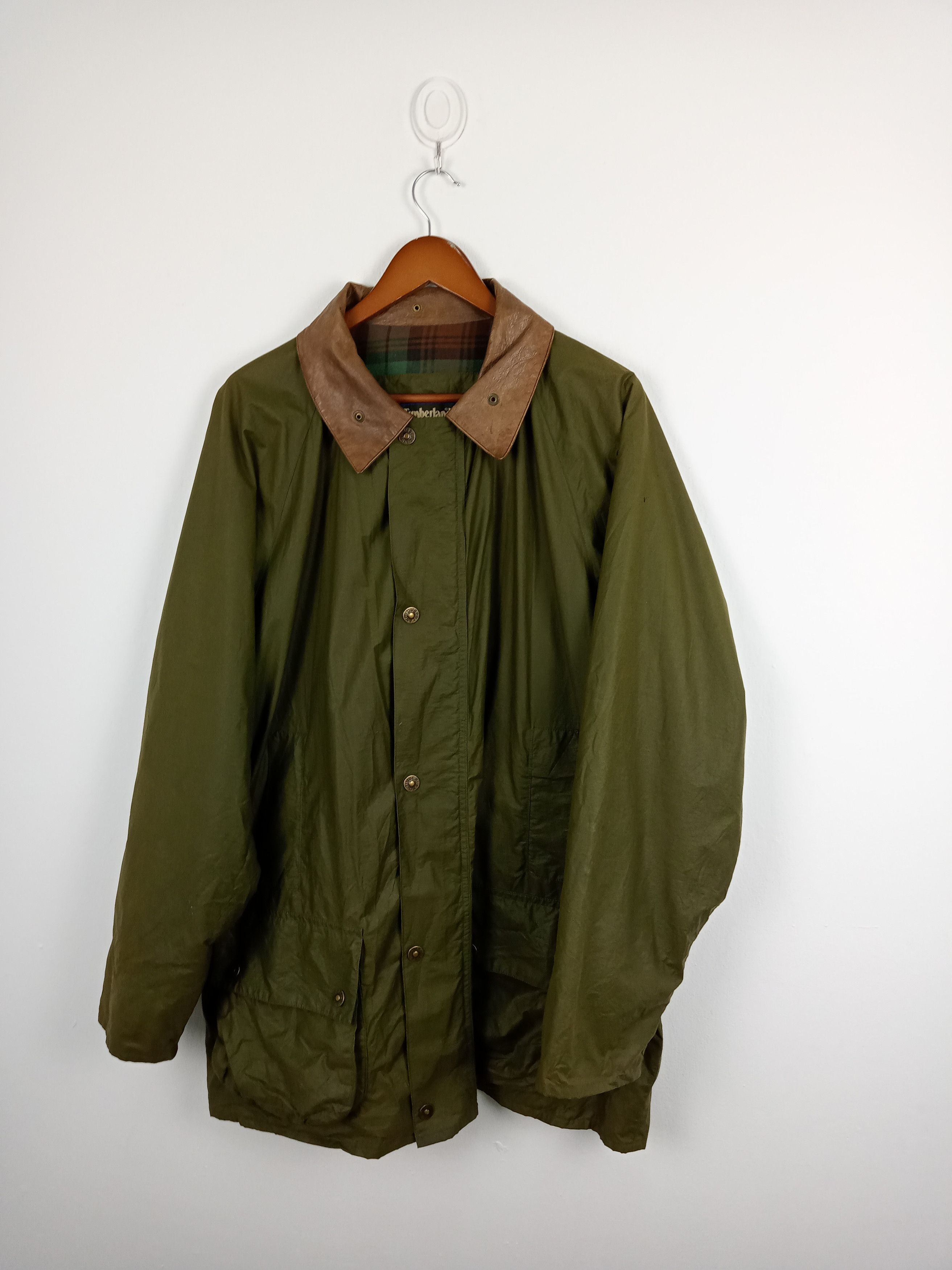 Timberland × Vintage Vintage Timberland Parka Jacket Made In England Size US L / EU 52-54 / 3 - 1 Thumbnail