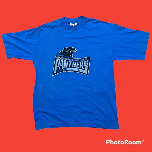 XL 90s Carolina Panthers Le Blue T-shirt