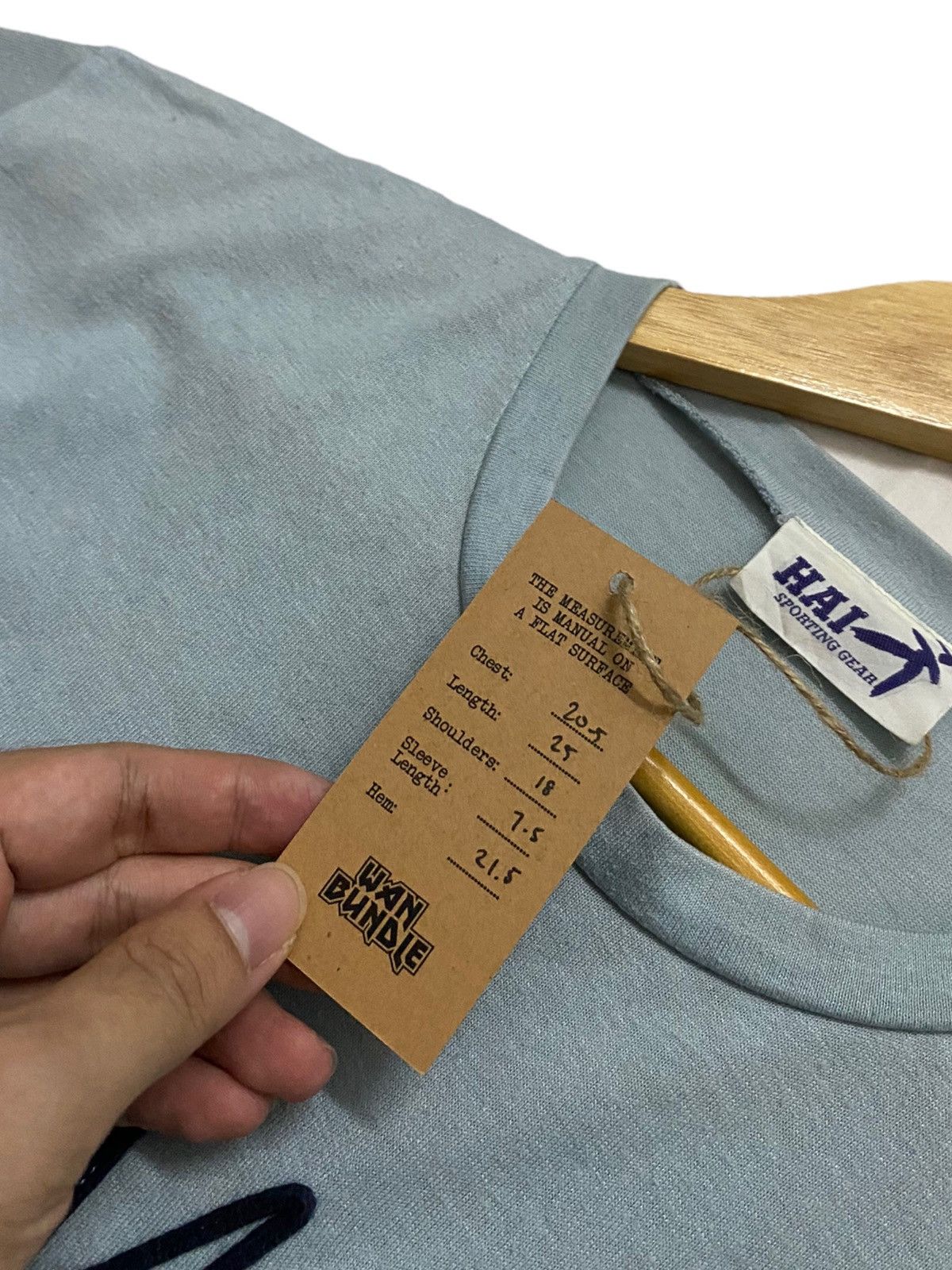 Hai Sporting Gear × Issey Miyake Designer Issey Miyake Hai Sporting Gear Tee Shirt Size US M / EU 48-50 / 2 - 6 Thumbnail