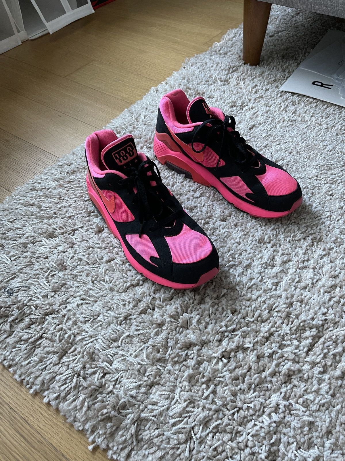 nike cdg pink