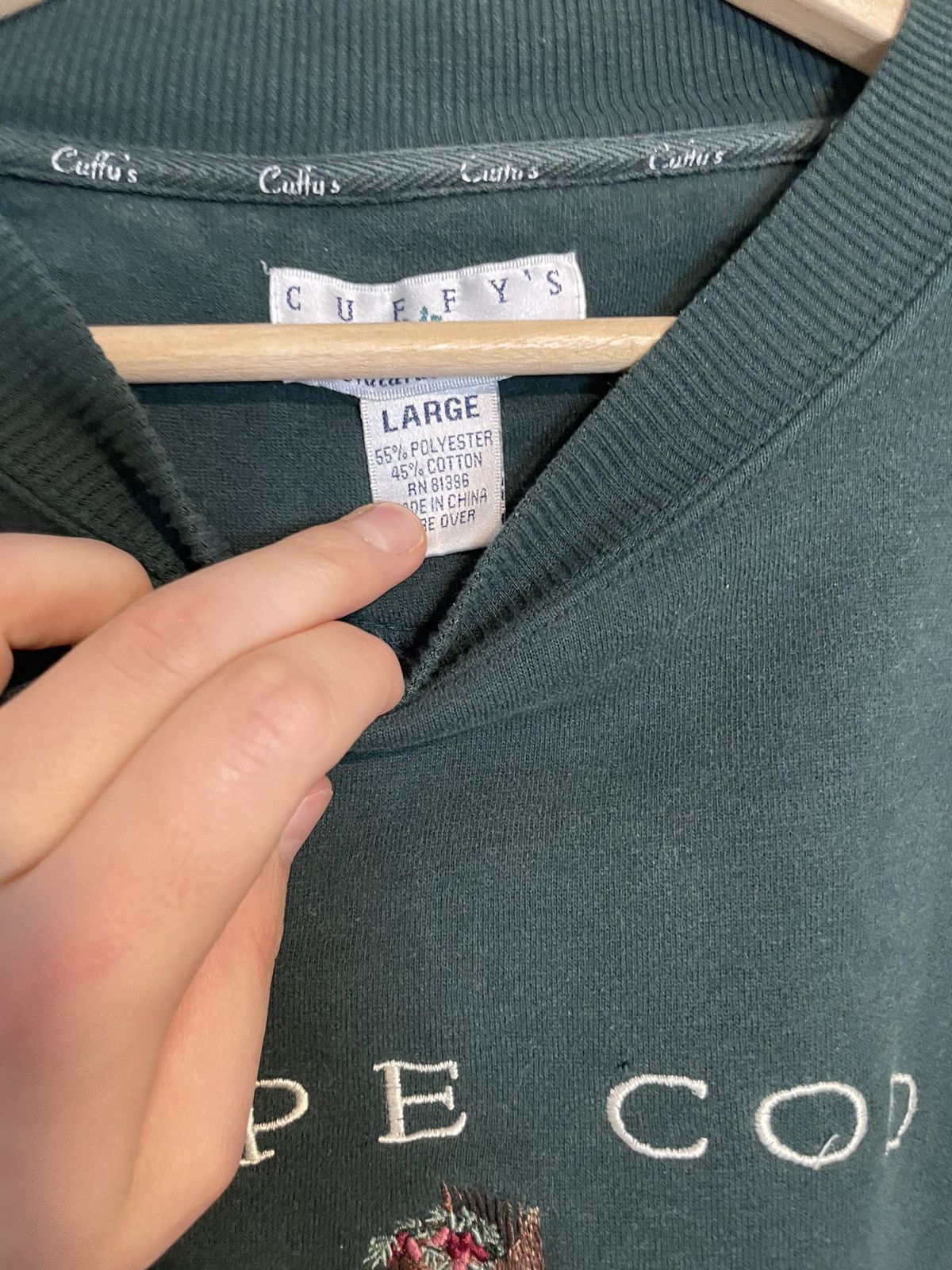 Vintage Cape Cod Vintage Crewneck Size US L / EU 52-54 / 3 - 2 Thumbnail