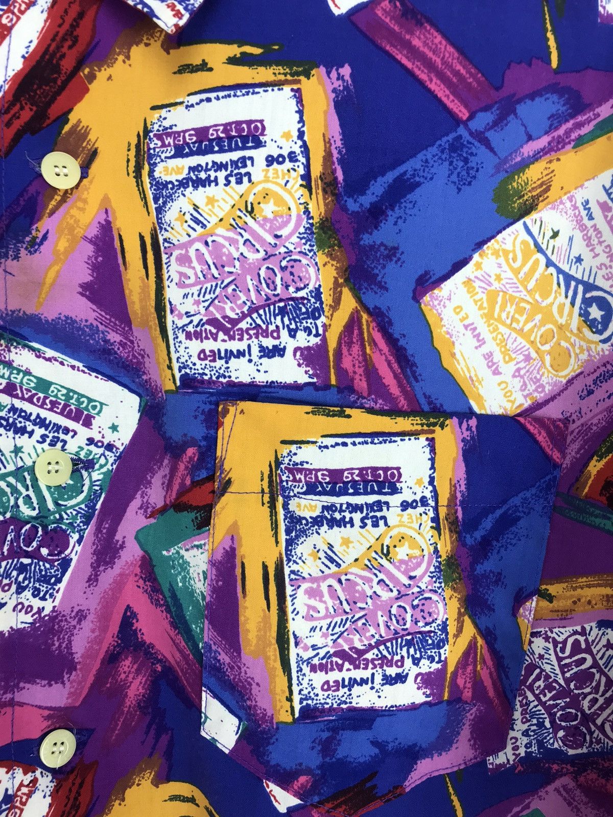 Enrico Coveri Enrico Coveri Circus Ticket Abstract Size US M / EU 48-50 / 2 - 3 Thumbnail