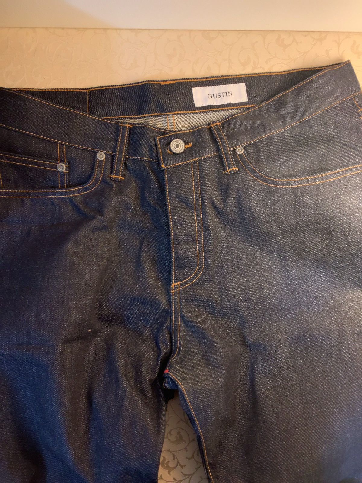Gustin Gustin USA Selvedge Raw Denim Size 35 Straight Grailed