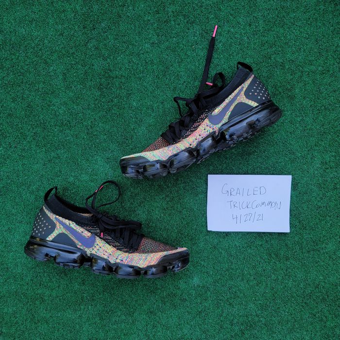 Vapormax flyknit clearance black multicolor