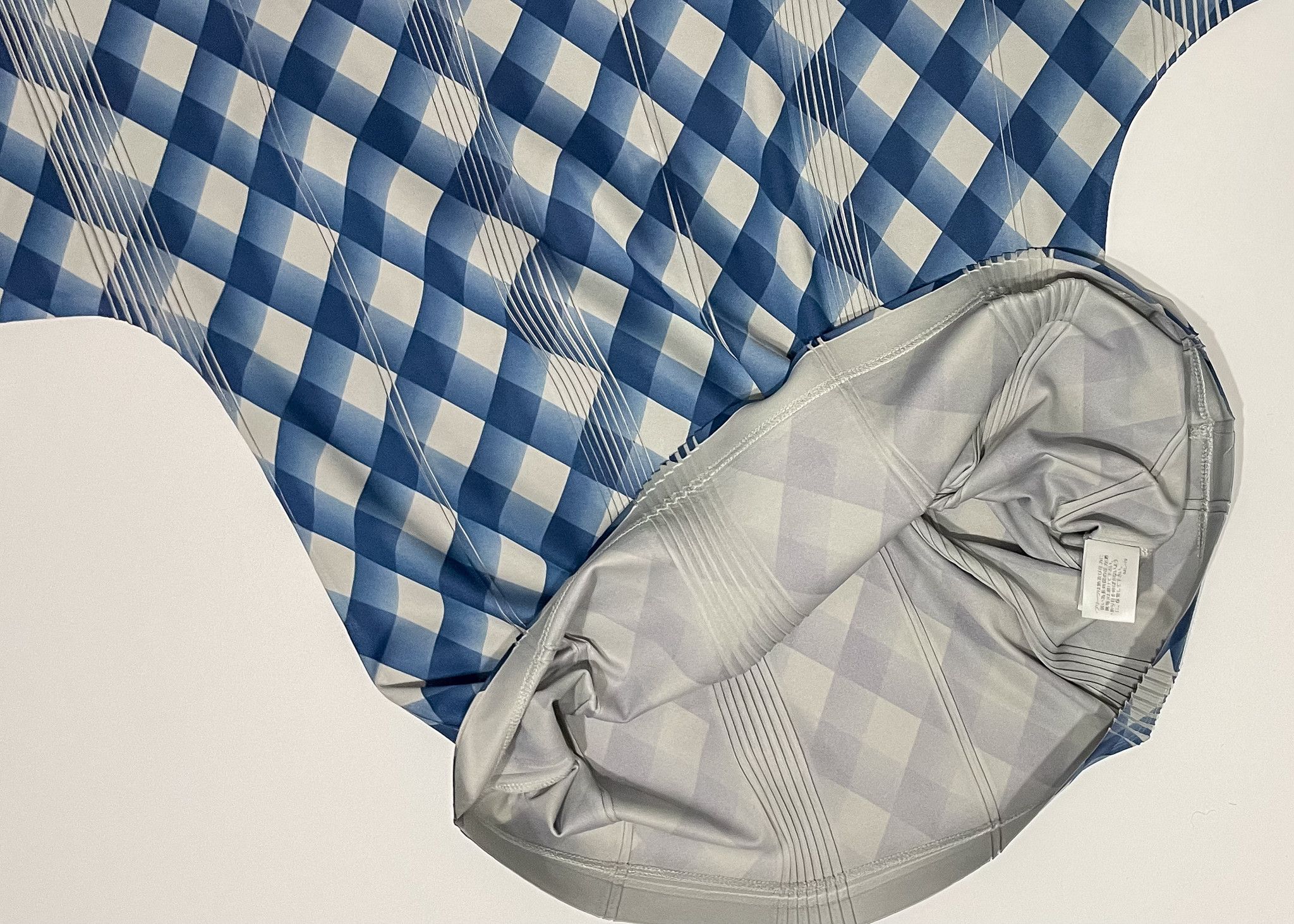 Issey Miyake Issey Miyake Pleated Check Tee Size US M / EU 48-50 / 2 - 3 Thumbnail