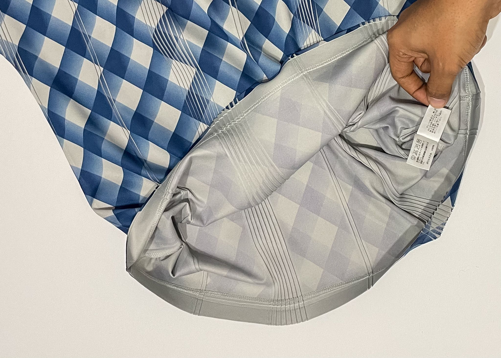 Issey Miyake Issey Miyake Pleated Check Tee Size US M / EU 48-50 / 2 - 4 Thumbnail