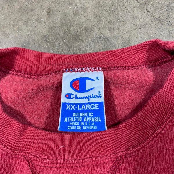 Vintage Vintage Champion Reverse Weave Sweatshirt Made in USA Size US XXL / EU 58 / 5 - 4 Preview