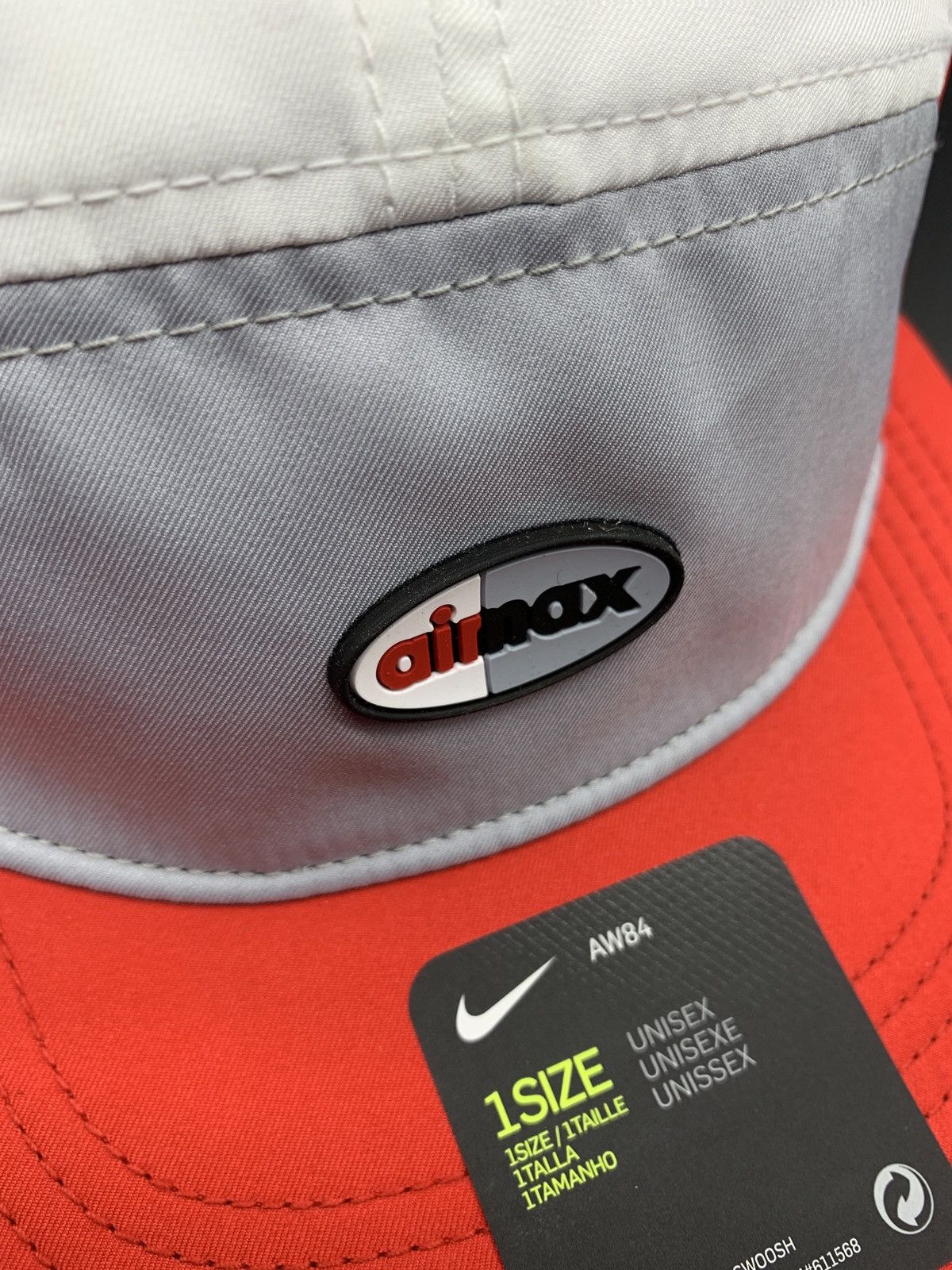 Nike NIKE AIR MAX AW84 AEROBILL CAP 891297-012 Size ONE SIZE - 4 Thumbnail