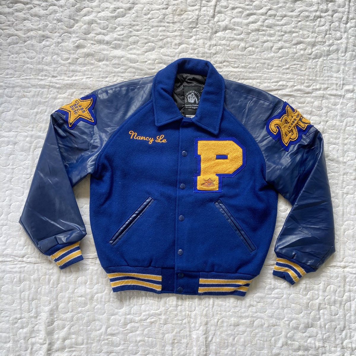 Made In Usa TEJAS MANUFACTURING WOOL VARSITY JACKET | Grailed