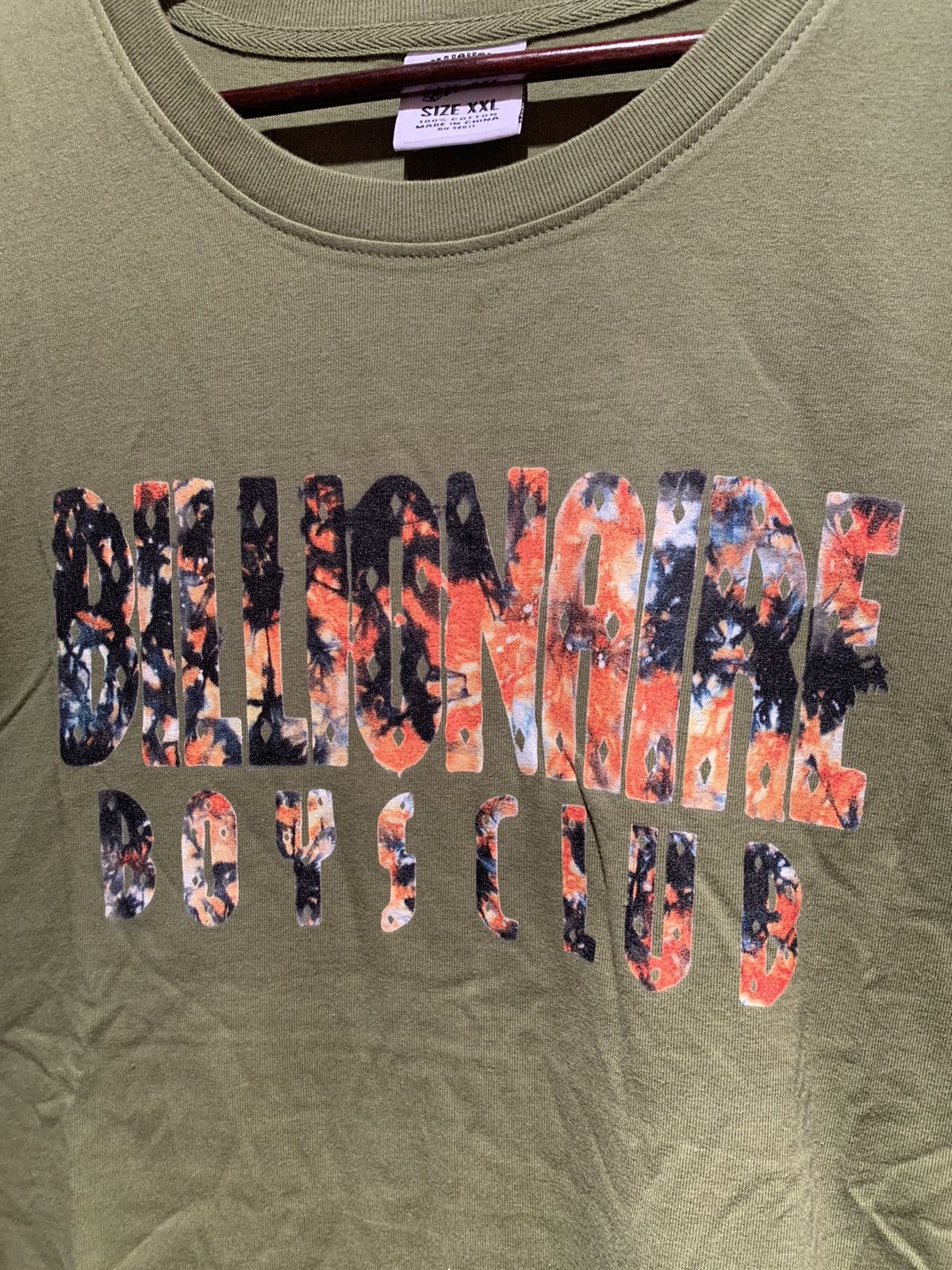 Billionaire Boys Club × Icecream × Pharrell *RARE* Billionaire Boys Club BBC Tie-Dye Script T-Shirt 2XL Size US XXL / EU 58 / 5 - 2 Thumbnail