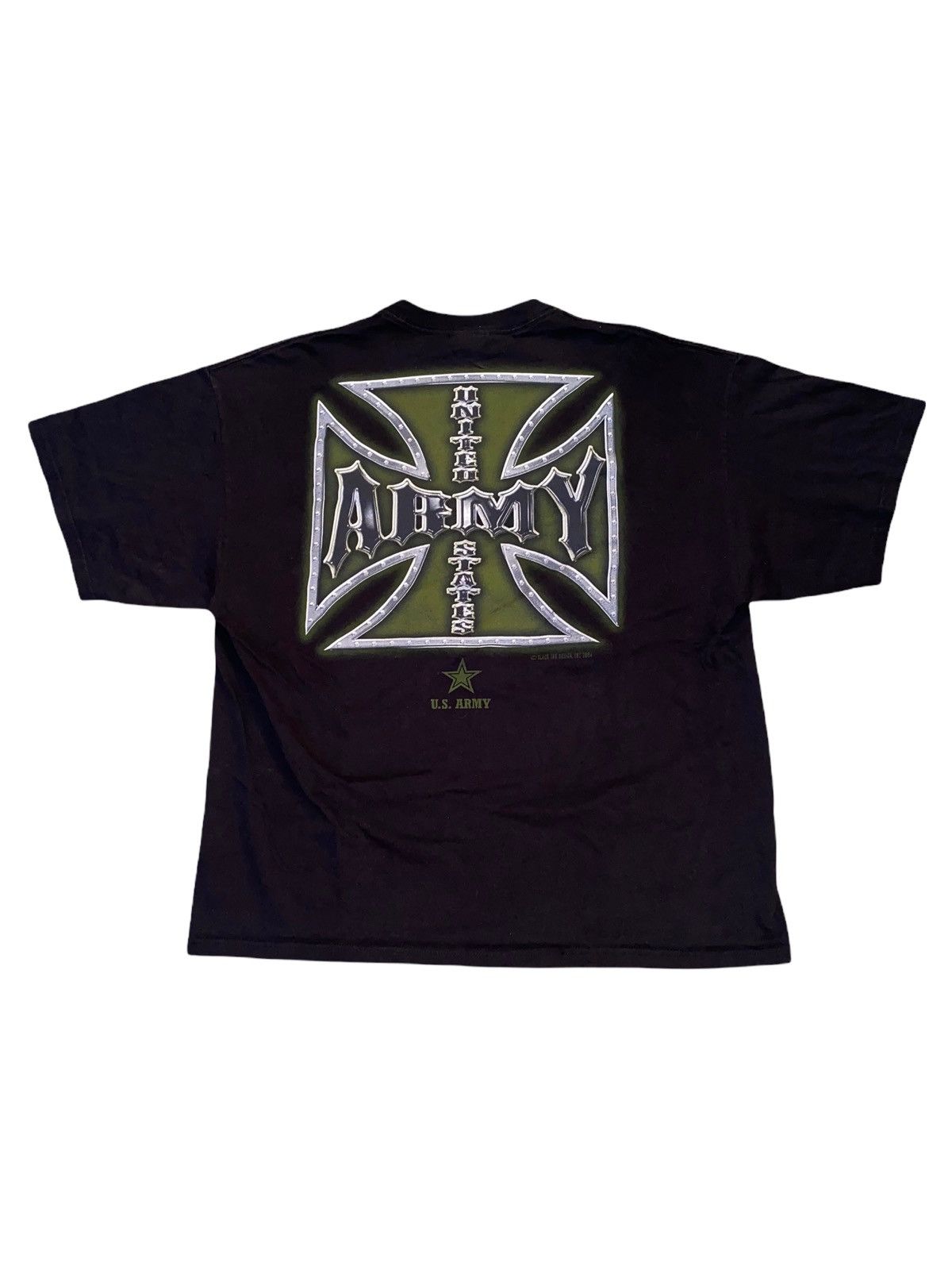 Vintage Vintage US Army Tee 2000s Choppers Biker Size US XL / EU 56 / 4 - 1 Thumbnail