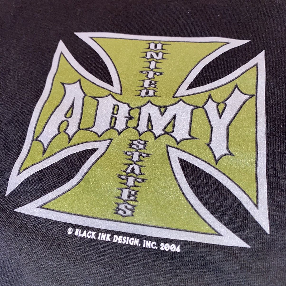 Vintage Vintage US Army Tee 2000s Choppers Biker Size US XL / EU 56 / 4 - 3 Thumbnail