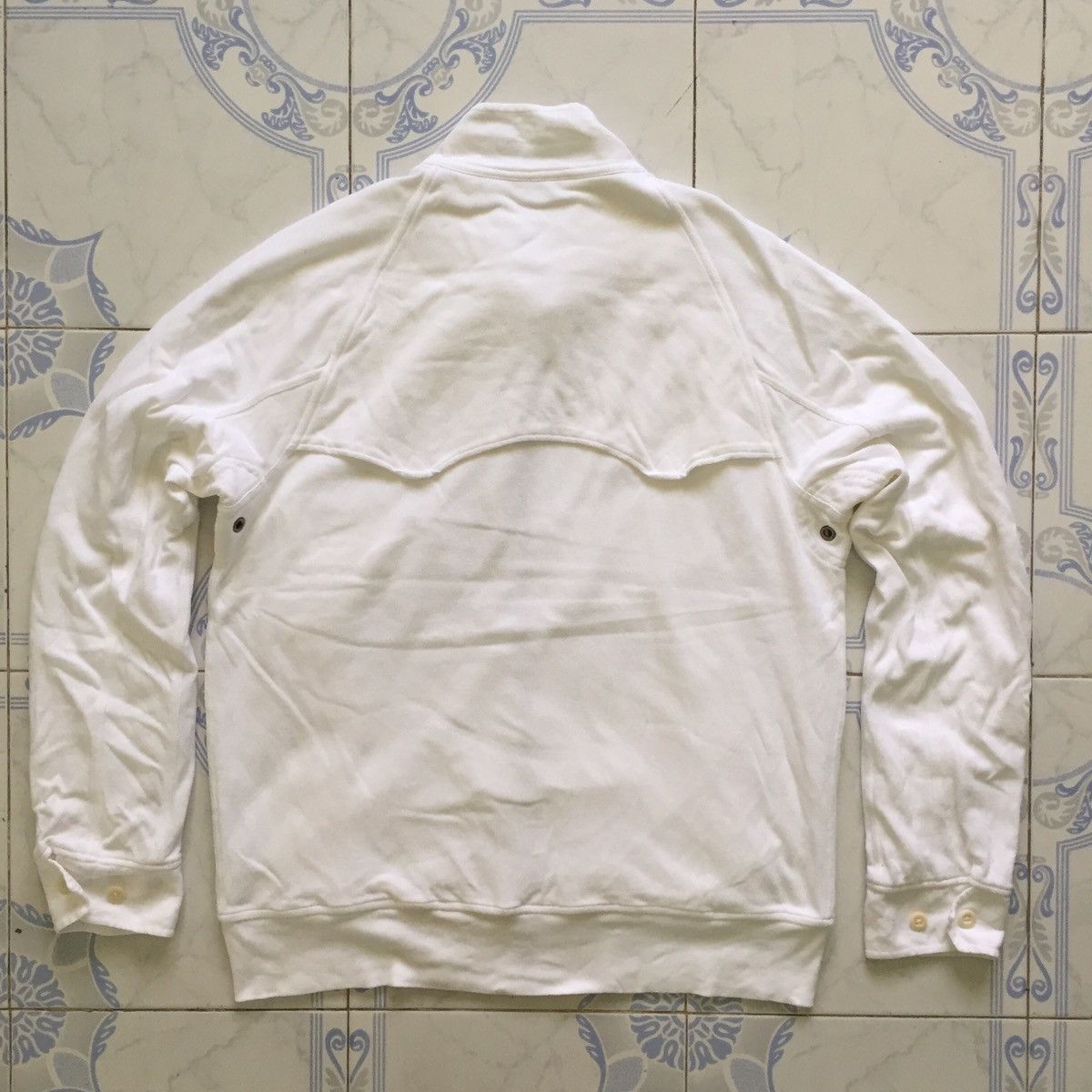 Polo Ralph Lauren All White Polo by Ralph Lauren Zipper Sweater Jacket Size US L / EU 52-54 / 3 - 10 Thumbnail
