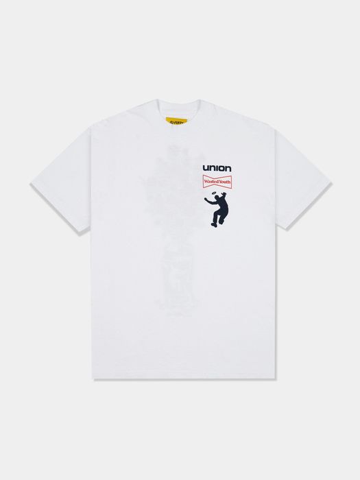 Union La WASTED YOUTH X UNION T SHIRT WHITE VERDY | Grailed