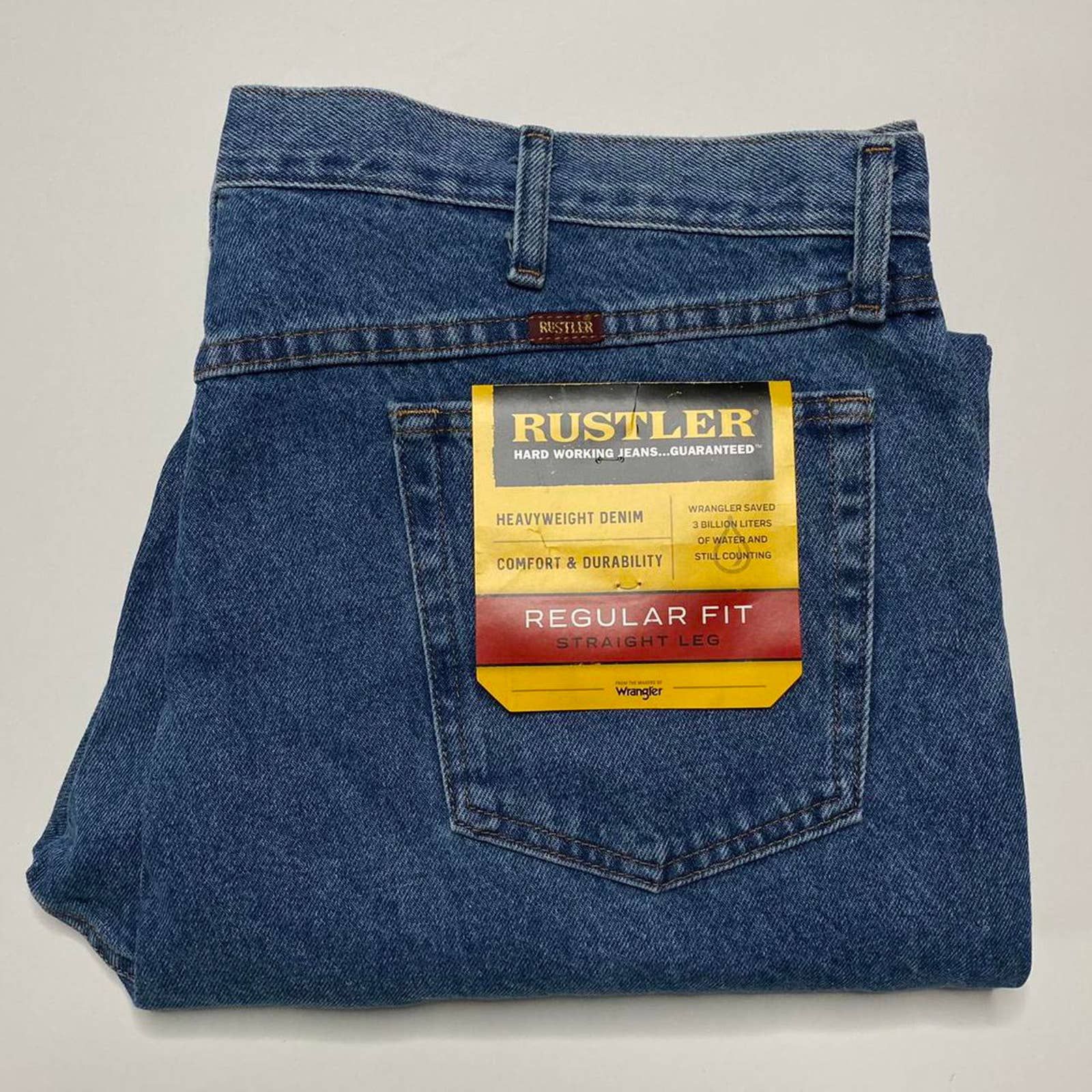 Workers Rustler Work Jeans Relaxed Fit Classic Wash New with Tags | Grailed