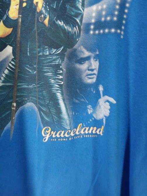 Band Tees × Rap Tees RARE VINTAGE ELVIS PRESLEY ROCK STAR TEE Size US XL / EU 56 / 4 - 2 Thumbnail