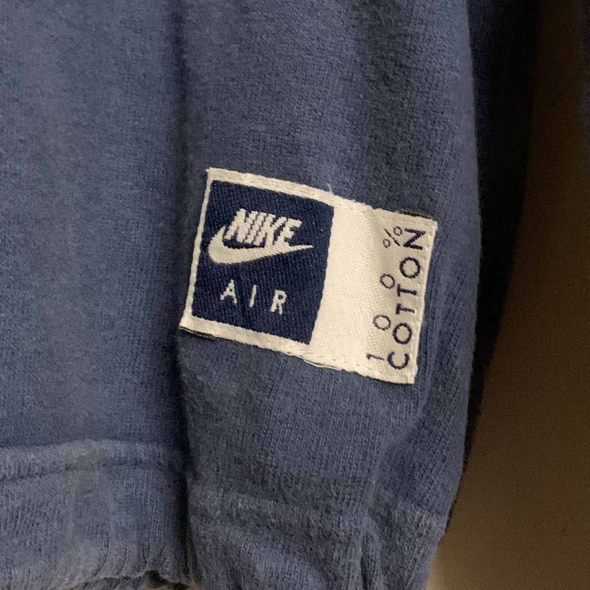Nike Vtg Nike Air Embroidered 1/4 Zip Up Sweatshirt Size US M / EU 48-50 / 2 - 7 Thumbnail
