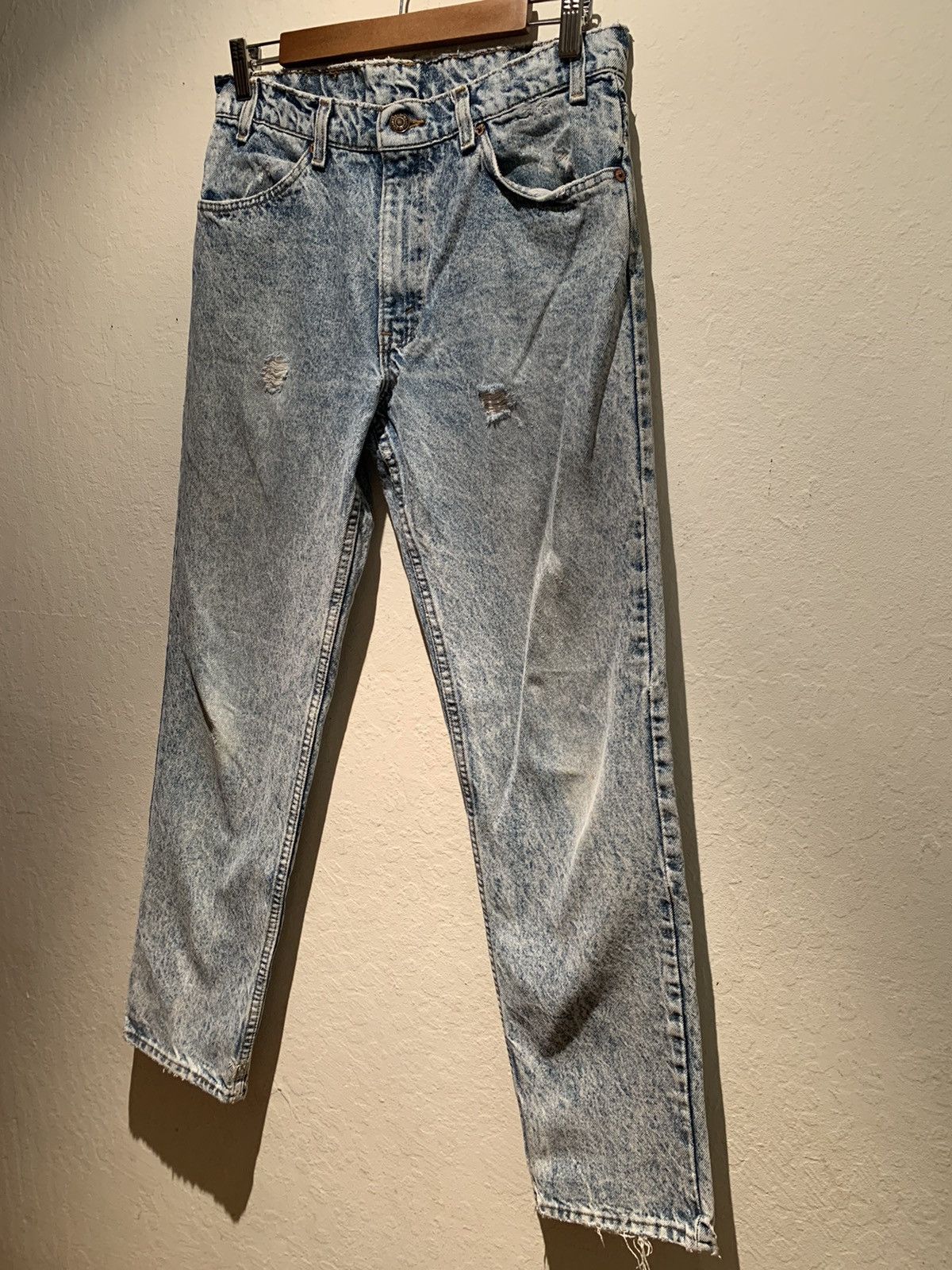 Levi's × Levi's Vintage Clothing × Vintage *RARE* Vintage Levi’s 505 Orange Tab Denim Jeans - 33 x 32 Size US 33 - 1 Thumbnail