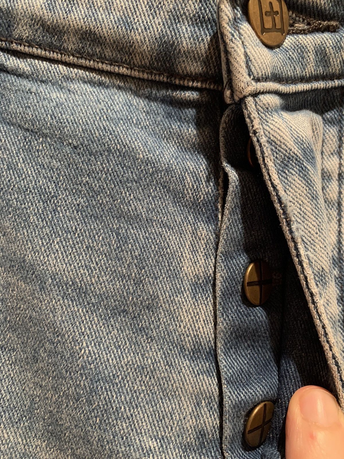 Ksubi *RARE* Ksubi Distressed Denim Jeans - Size 32 Size US 32 / EU 48 - 7 Thumbnail